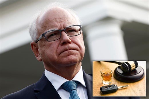 Tim Walz’s past DUI arrest for driving 96 mph in a 55 zone comes back to haunt VP pick