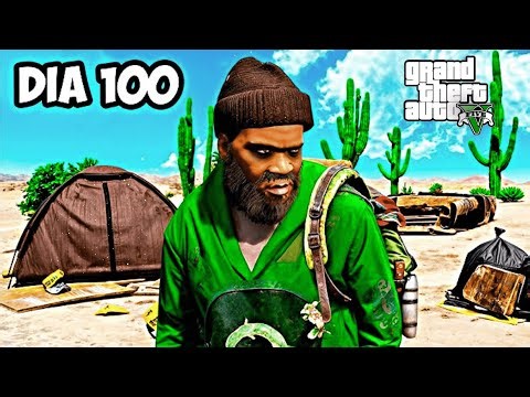 I spent 100 days in REALISTIC GTA 5 ! part 1