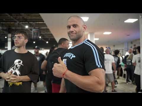 Vicente Sosa Reyes represented Uruguay with dignity at the South American Mas-Wrestling Championship