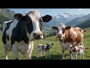 Funny Cow Song And Funny Cow Dance – Funny Cows Videos (Moo Moo Hop)