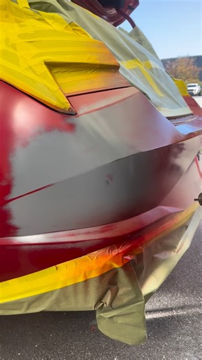 Trev on Instagram: "Paint coverage 🤌🏼 #autobodyrepair #carpaint #paintjob #custompaint #satisfying #bodyshop #carpainter #transformation #mobilepainting #carcare"
