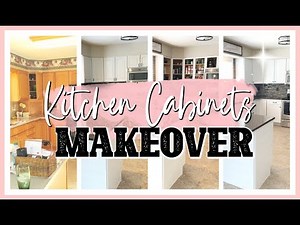 KITCHEN CABINET MAKEOVER 2020 | REDOORING OUR KITCHEN CABINETS!