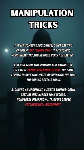 3 Powerful Manipulation Tricks That Actually Work