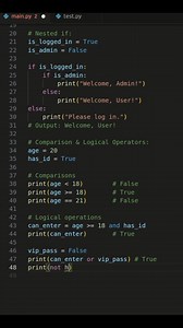 Python Control Flow #pythontutorial #python #pythontutorial #PythonTips #programming #coding #developer #fblifestyles | Pythopedia