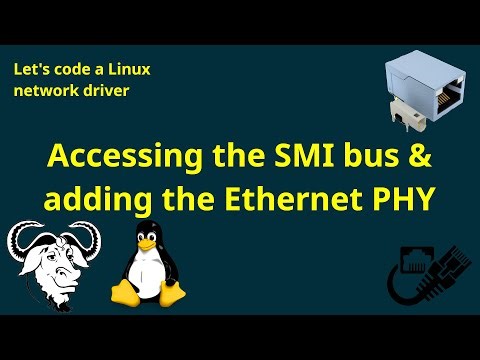 Let's code a Linux network driver - Accessing the SMI bus and adding an Ethernet PHY