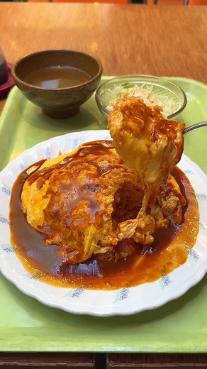 新天町で味わう絶品オムライス