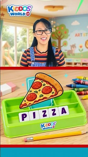 Learn How to Spell Pizza | Easy Spelling for Kids