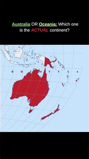 Which is actual continent? #map #geography #countryballs #map #bhumyyaa #mapping #mapper