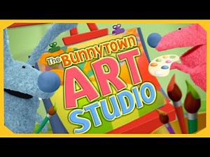 The Bunnytown Art Studio Gameplay (Browser Game)