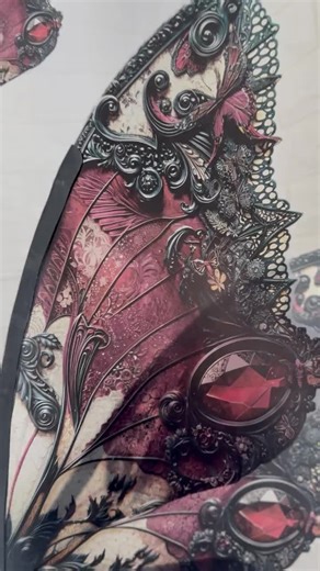 Gothic Fairy Wings, Butterfly Wings, Dark Fairy Wings, Fantasy Wings, Vampire Wings, Cosplay Wings, Renaissance Wings - Etsy