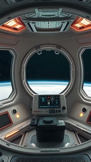 Spaceship Cockpit White Noise Deep Sleep 4K #deepsleep #whitenoise #spaceship