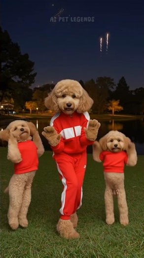 Fireworks + Dog Dance = Instant Joy 🎆🐶