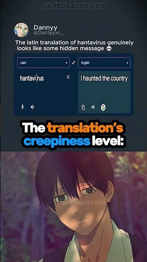 Hantavirus translations are genuinely creepy 💀