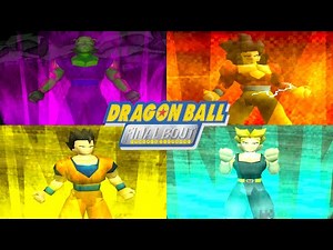 Dragon Ball GT: Final Bout - All Characters & Ultimate Attacks (4K 60FPS)