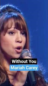Mariah Carey - Without You #MariahCarey #WithoutYou #90sMusic #90sLoveSongs #Lyrics