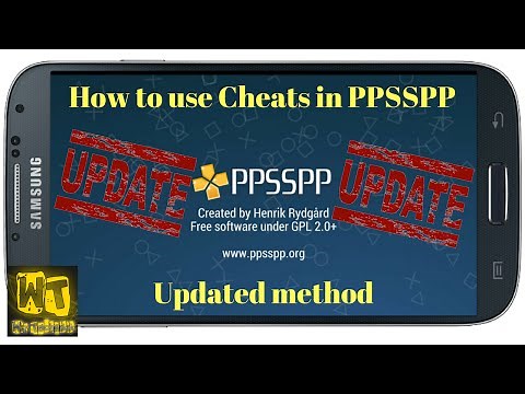 (UPDATE) How to use cheats in PPSSPP on android (CwCheats) [No PC].