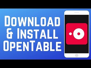 How to Download & Install OpenTable App 2025
