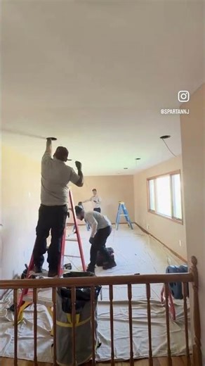 Recessed light installation in New Jersey