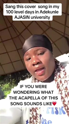 Nostalgic Cover Song from 100 Level at AAUA