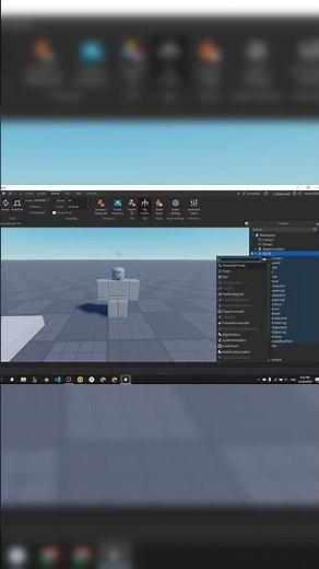 [ROBLOX STUDIO] This is how to interact with NPCs to open the shop #roblox #shorts