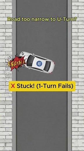 📐 The Perfect 3-Point Turn 🚗 Turn Around Smoothly with Confidence | DriveCoach