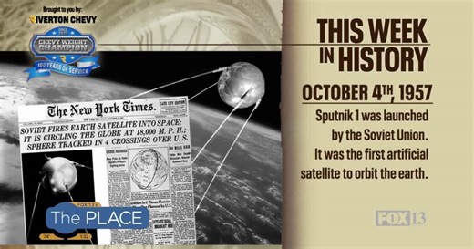 The space age began during this week in history