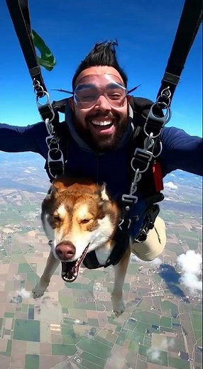 Skydiving With My Dog Gone Wrong!