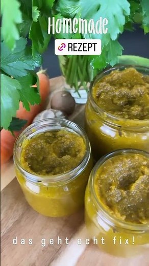 Gewürzpaste selbst machen: das geht fix 👌🏻😊 Rezept www.vanyskueche.de #thermomix #vanyskueche