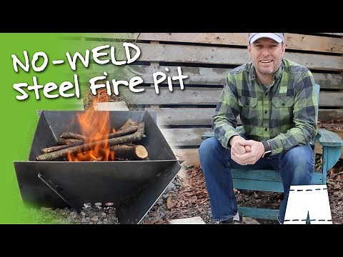 How To Make A No-Weld Steel Fire Pit