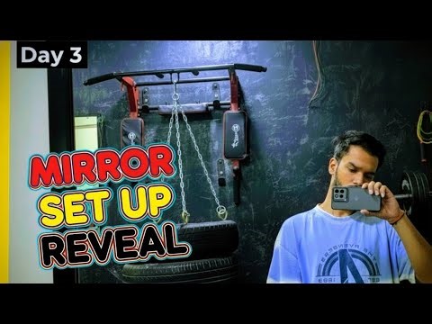 Day 3 | We installed a huge mirror in our room | Mirror Ne Poora Look Badal Diya Room ka 😱🔥