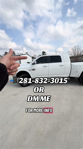 🔥 2018 RAM 3500 LARAMIE LONGHORN DUALLY🔥 YOU NEED A TRUCK FOR WORK, PERSONAL USE, OR JUST TO SHOW OFF? WE GOT THAT. HIT ME UP FOR MORE INFO LETS GET YOU IN THIS TRUCK #ram3500 #laramie #longhorn #dually #dealershiptok