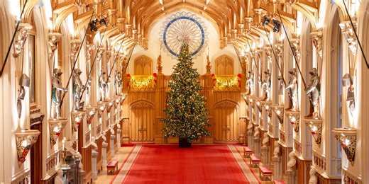 See Windsor Castle's Spectacular 2025 Christmas Decorations