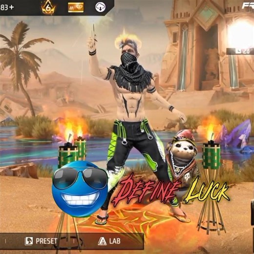 Define🤯 Luck #freefire