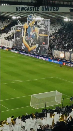 Nothing beats a full St James' Park on a Champions League night. #championsleague