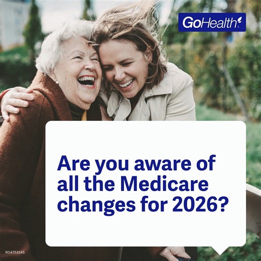 Are you aware of all the Medicare changes for 2026? Learn More: https://bit.ly/40fm13z | GoHealth | Facebook