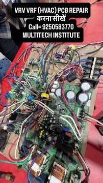 Learn VRV VRF PCB Repairing | HVAC PCB Training | VRV VRF PCB Repairing Course #shorts #hvactraining