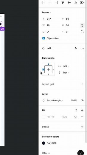 Constraints in Figma - for beginners