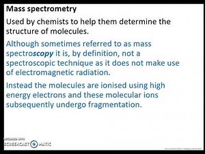 Intro to spectroscopy