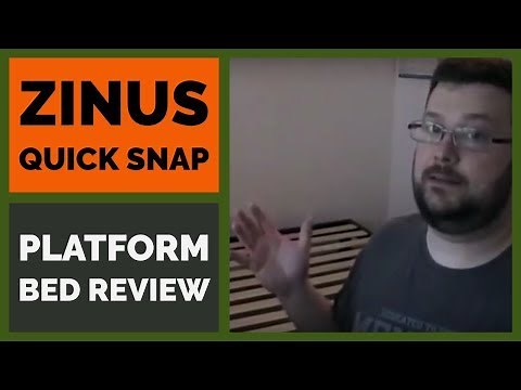Zinus Quick Snap Platform Bed Assembly & Review (AKA "Lorrick")