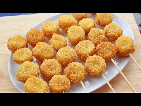 CHUỐI CHIÊN - Cách làm Bánh Chuối Chiên Kiểu Mới để lâu vẫn giòn ngon - Tú Lê Miền Tây