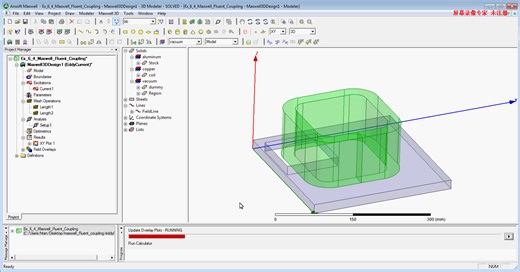 Ansys Maxwell与fluent联合仿真-线圈涡流损耗（电热耦合)