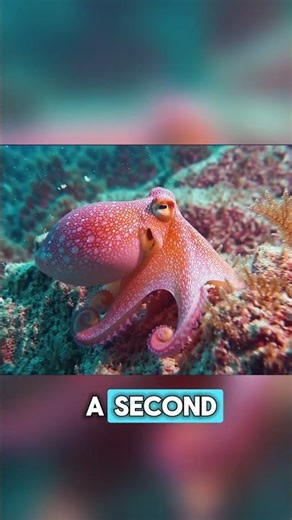 3 Jaw-Dropping Octopus Facts You Didn’t Know 🐙 #AnimalFacts