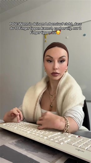 Funny Office Typing Skills POV