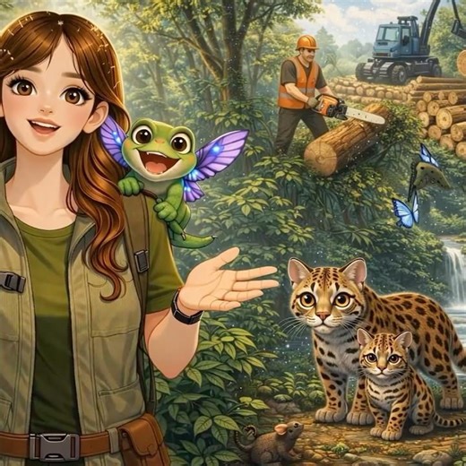 Kennst du den Ozelot? #kinderwissen #disney #facts
