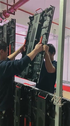 How Do We Install an LED Display Cabinet Correctly? #ledcabinet #linsnled