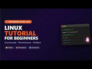Linux Full Course for Beginners 2026 - Complete Beginner Guide 2026