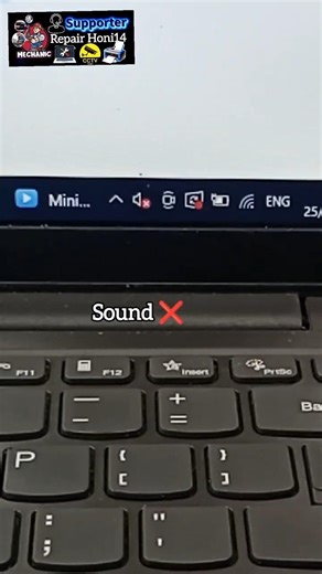 Laptop Sound ❌ Not Working? Fix in 2 Minutes (Windows 10/11) 🔊💻Laptop Me Sound Nahi #bzu #repair14