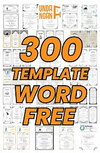 Gratis! Download 300 Template Undangan versi Word