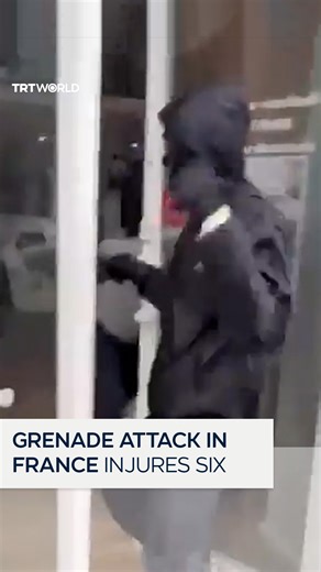 TRT World on Instagram: "A grenade attack on a beauty salon in Grenoble injured at least six people, including a five-year-old, on February 6. Authorities say the suspects filmed the attack before fleeing."