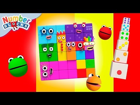 Patrones y Sequencias Preescolares 🔢 | 12345 - Contando para niños | Numberblocks en Español